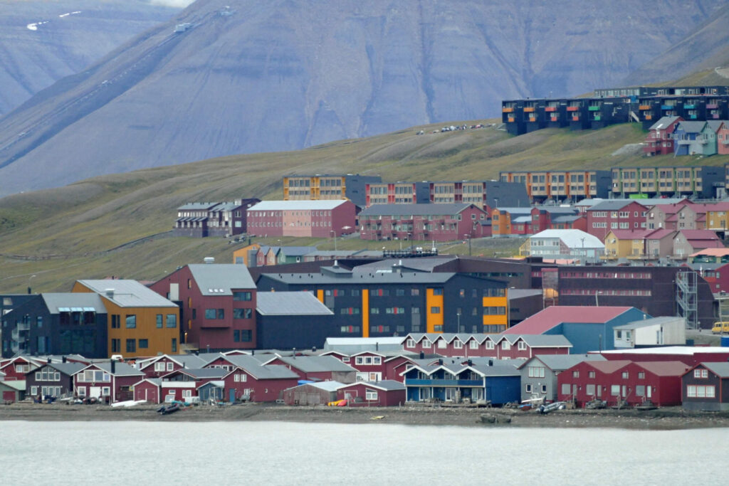 Longyearbyen na Svalbardu
