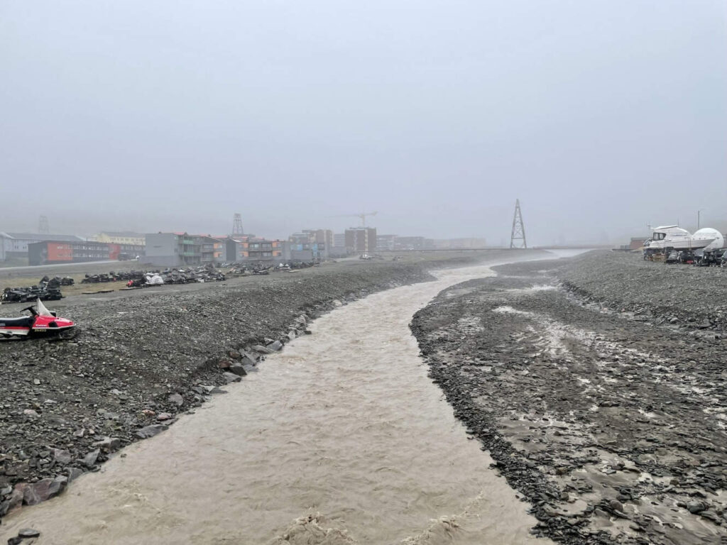 Longyearbyen řeka