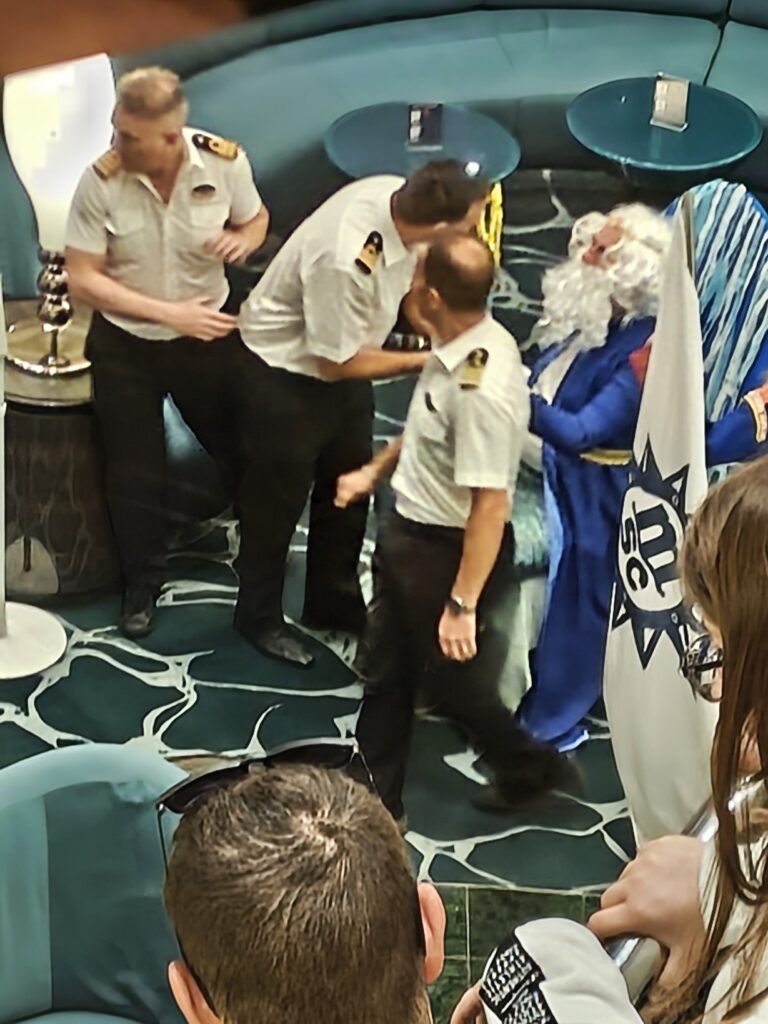 Neptun a nejvyšší šarže lodi