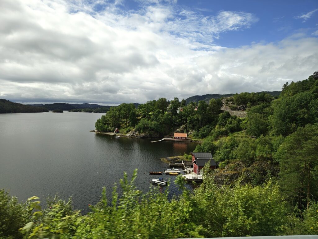 Lysefjord z busu